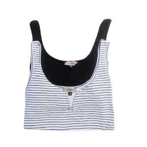 V Neck Wire Tank Tops